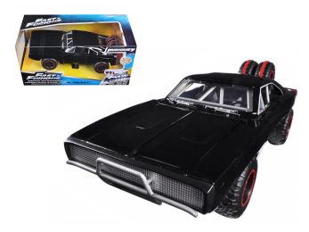 Dom\'s 1970 Dodge Charger R/T Off Road Version \Fast & Furious 7\" Movie 1/24 Diecast Model Car by Jada"""
