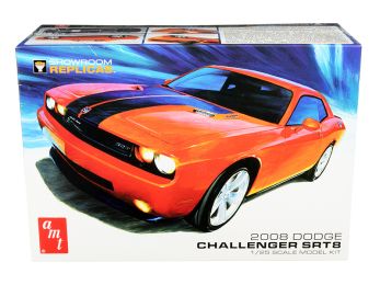 Skill 2 Model Kit 2008 Dodge Challenger SRT8 \Showroom Replicas\" 1/25 Scale Model by AMT"""