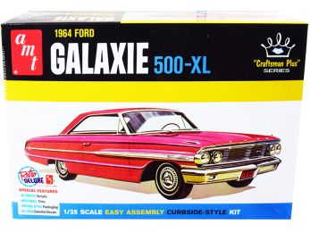 Skill 2 Model Kit 1964 Ford Galaxie 500-XL Craftsman Plus Series 1/25 Scale Model by AMT