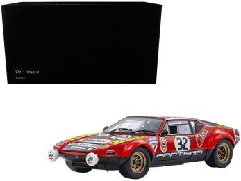 De Tomaso Pantera #32 Jean-Marie Jacquemin - Yves Deprez 24H of Le Mans (1972) 1/18 Diecast Model Car by Kyosho