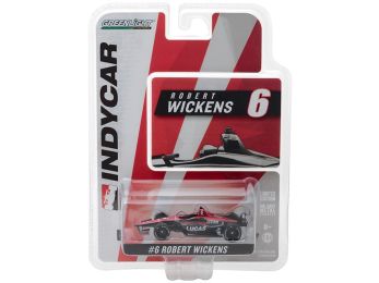 Honda Dallara Indy Car #6 Robert Wickens \Lucas Oil\" Schmidt Peterson Motorsports 1/64 Diecast Model Car by Greenlight"""