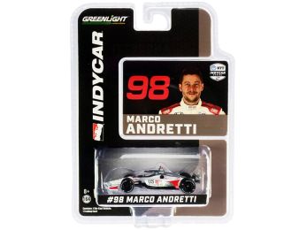 Dallara IndyCar #98 Marco Andretti \U.S. Concrete\ Andretti Herta Autosport \ NTT IndyCar Series\ (2020) 1/64 Diecast Model Car by Greenlight