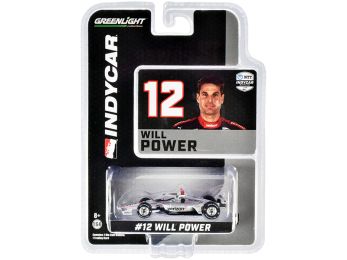 Dallara IndyCar #12 Will Power \Verizon\ Team Penske \NTT IndyCar Series\ (2020) 1/64 Diecast Model Car by Greenlight