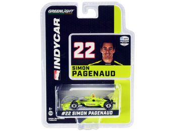 Dallara IndyCar #22 Simon Pagenaud \Menards\ Team Penske \NTT IndyCar Series\ (2020) 1/64 Diecast Model Car by Greenlight