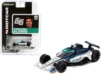 Dallara IndyCar #66 Fernando Alonso \Ruoff Mortgage\ Arrow McLaren SP \ NTT IndyCar Series\ (2020) 1/64 Diecast Model Car by Greenlight