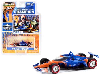 Dallara IndyCar #9 Scott Dixon Champion \PNC Bank\ Chip Ganassi Racing \ NTT IndyCar Series\ (2020) 1/64 Diecast Model Car by Greenlight