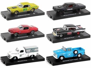 \Drivers\" Set of 6 pieces in Blister Packs Release 68 Limited Edition to 6750 pieces Worldwide 1/64 Diecast Model Cars by M2 Machines"""