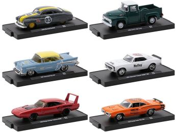 \Drivers\" Set of 6 pieces in Blister Packs Release 72 Limited Edition to 7980 pieces Worldwide 1/64 Diecast Model Cars by M2 Machines"""