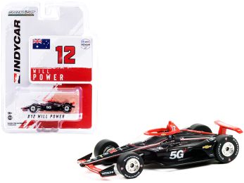 Dallara IndyCar #12 Will Power \Verizon 5G\ Team Penske \NTT IndyCar Series\ (2021) 1/64 Diecast Model Car by Greenlight