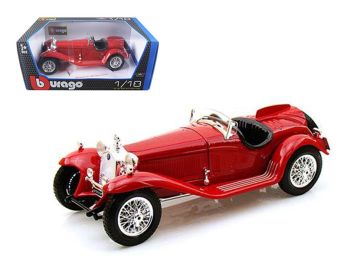 1932 Alfa Romeo 8C 2300 Spider Touring Red 1/18 Diecast Model Car by Bburago