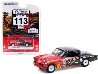 1953 Studebaker Champion #113 \MRCI\" (Rally Mexico 2017) \""La Carrera Panamericana\"" Series 3 1/64 Diecast Model Car by Greenlight"""