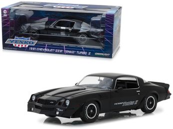 1981 Chevrolet Z28 Yenko Turbo Z Black 1/18 Diecast Model Car by Greenlight