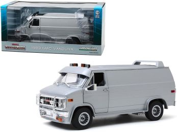 1983 GMC Vandura Van Custom Silver Metallic 1/18 Diecast Model Car by Greenlight