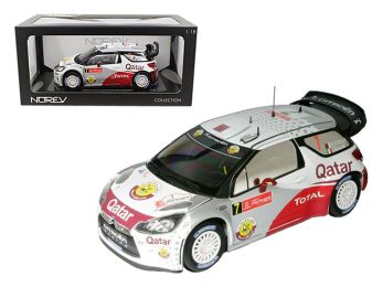 Citroen DS3 #7 WRC Rally Portugal 2012 Al-Attiyah / Bernacchini 1/18 Diecast Car Model by Norev