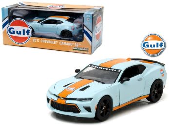 2017 Chevrolet Camaro SS Gulf Oil Racing 1/24 Diecast Model Car by Greenlight