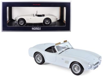 1963 Shelby AC Cobra 289 Roadster White 1/18 Diecast Model Car by Norev