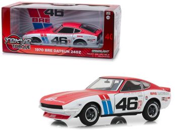 1970 Datsun 240Z #46 John Morton BRE (Brock Racing Enterprises) \Tokyo Torque\" Series 1/24 Diecast Model Car by Greenlight"""