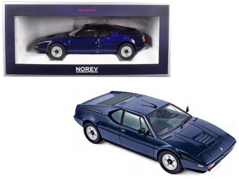 1980 BMW M1 Dark Blue 1/18 Diecast Model Car by Norev