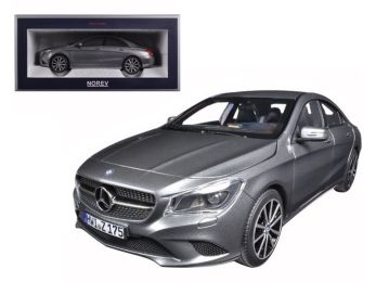 2013 Mercedes Benz CLA 220 Mountain Gray Metallic 1/18 Diecast Model Car by Norev