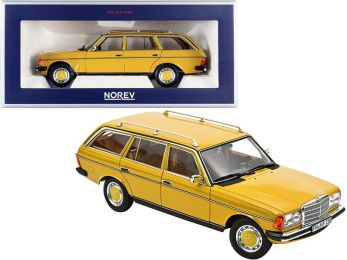 1982 Mercedes Benz 200 T Yellow 1/18 Diecast Model Car by Norev