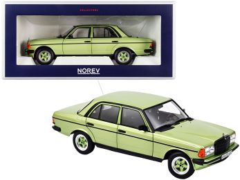 1984 Mercedes Benz 200 with AMG Bodykit Silvergreen Metallic 1/18 Diecast Model Car by Norev