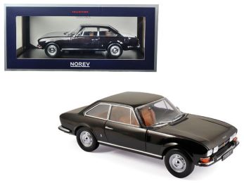 1973 Peugeot 504 Coupe Brown Metallic 1/18 Diecast Model Car by Norev