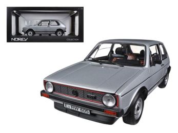 1976 Volkswagen Golf GTi Silver 1/18 Diecast Car Model by Norev