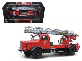 1944 Mercedes L4500F Fire Engine Red 1/24 Diecast Car by Road Signature
