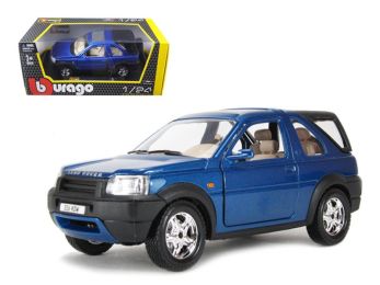 Land Rover Freelander Blue 1/24 Diecast Model Car by Bburago