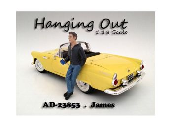 \Hanging Out\" James Figure For 1:18 Scale Models by American Diorama"""
