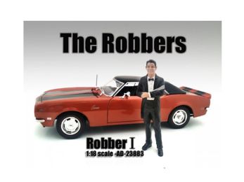 \The Robbers\" Robber I Figure For 1:18 Scale Models by American Diorama"""