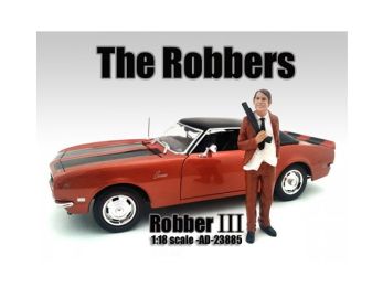 \The Robbers\" Robber III Figure For 1:18 Scale Models by American Diorama"""