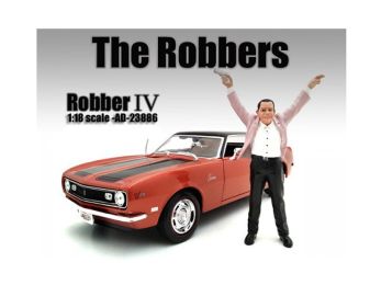 \The Robbers\" Robber IV Figure For 1:18 Scale Models by American Diorama"""