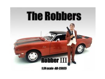 \The Robbers\" Robber III Figure For 1:24 Scale Models by American Diorama"""