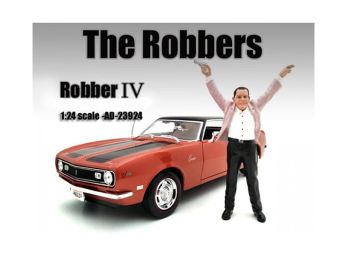 \The Robbers\" Robber IV Figure For 1:24 Scale Models by American Diorama"""
