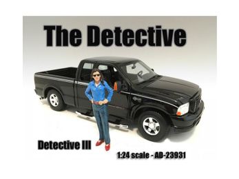 \The Detective #3\" Figure For 1:24 Scale Models by American Diorama"""