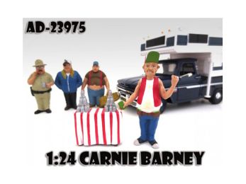 Carnie Barney \Trailer Park\" Figure For 1:24 Scale Diecast Model Cars by American Diorama"""