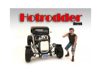 \Hotrodders\ Derek Figure For 1:24 Scale Models by American Diorama