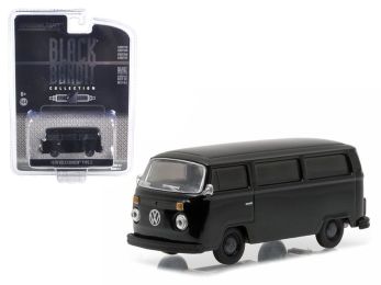1978 Volkswagen Type 2 Bus Black Bandit 1/64 Diecast Model Car by Greenlight