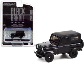 1970 Nissan Patrol Black Bandit Series 25 1/64 Diecast Model Car by Greenlight