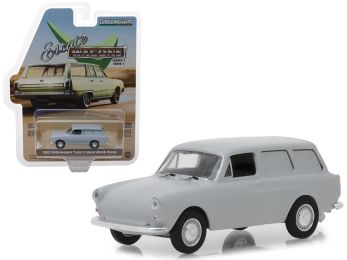 1965 Volkswagen Type 3 Squareback Panel Light Gray \Estate Wagons\" Series 1 1/64 Diecast Model Car by Greenlight"""