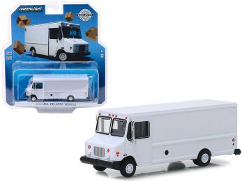 2019 Mail Delivery Vehicle White \Hobby Exclusive\" 1/64 Diecast Model by Greenlight"""