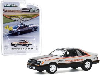 1979 Ford Mustang Official Pace Car \63rd Annual Indianapolis 500 Mile Race\" \""Hobby Exclusive\"" 1/64 Diecast Model Car by Greenlight"""