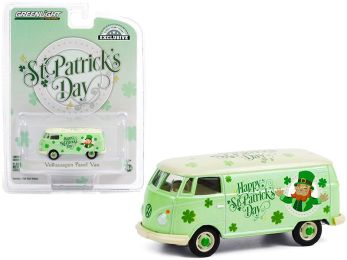 Volkswagen Panel Van St. Patrick's Day 2021 Hobby Exclusive 1/64 Diecast Model by Greenlight