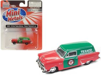 1953 Ford Sedan Delivery \Texaco\" Salesman\'s Car 1/87 (HO) Scale Model Car by Classic Metal Works"""