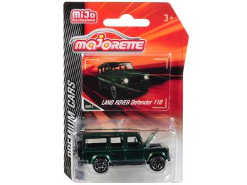 Land Rover Defender 110 Metallic Green \Premium Cars\" 1/60 Diecast Model Car by Majorette"""