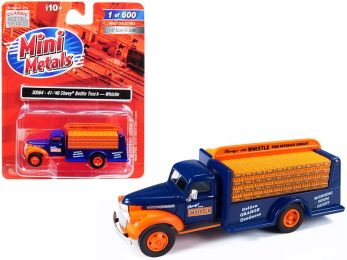 1941-1946 Chevrolet Delivery Bottle Truck \Whistle\" 1/87 (HO) Scale Model by Classic Metal Works"""
