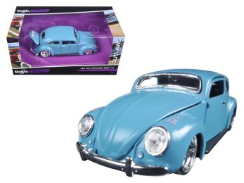 Volkswagen Beetle Blue \Outlaws\" 1/24 Diecast Model Car by Maisto"""