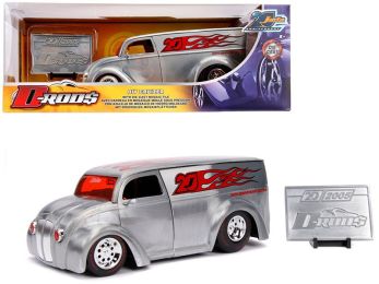 Div Cruizer Van Metal Raw \D-Rods\" \""Jada 20th Anniversary\"" 1/24 Diecast Model Car by Jada"""