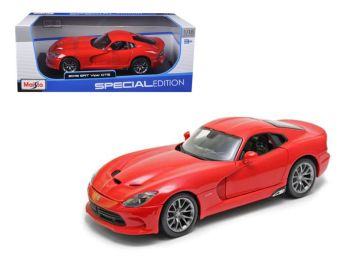2013 Dodge Viper GTS SRT Red 1/18 Diecast Model Car by Maisto